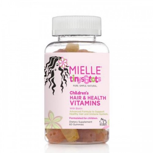 Mielle Organics Tinys and Tots Children's Hair & Health Vitamins 